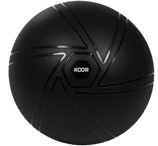 Koor, KOOR Gymnastikball »Gymnastikball 55 cm, Schwarz«, KOOR Gymnastikball »Gymnastikball 55 cm, Schwarz«