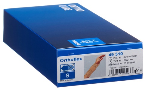 Thuasne, THUASNE Orthoflex Handgelenkband S 21cm links hautfarbig Orthoflex (1 Stück), THUASNE Orthoflex Handgelenkbandage S, 21cm links hautfarbig (1 Stk)