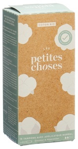 Les petites choses, Les petites choses Bio-Tampon normal, mit Applikator (16 Stk), Les petites choses Bio-Tampon normal, mit Applikator (16 Stk)