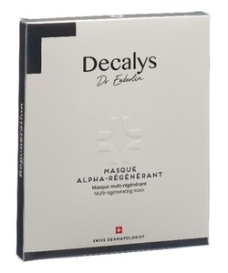 Decalys Switzerland, Masque Alpha-régénérant - Regenerierende Maske Damen 3 pezzi, Decalys Dr Enderlin Masque alpha-régénérant Regenerierende Maske (3 Stück)