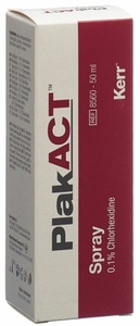 PlakACT, PlakACT Spray 0.1 % Chlorhexidin (50 ml), PlakACT Spray 0.1 % Chlorhexidin (50ml)