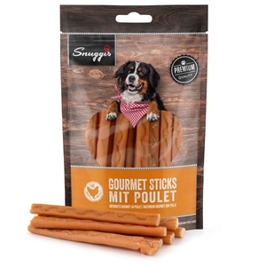 QUALIDOG, QUALIDOG Sticks mit Poulet 12 Stück, Snuggis Gourmet-Sticks mit Poulet für Hunde (1x12 Stk)