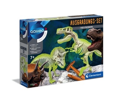 Archeo T-Rex & Triceratops Fluoreszenz