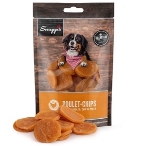 QUALIDOG, QUALIDOG Poulet Chips 100g, Snuggis Poulet-Chips für Hunde (100g)