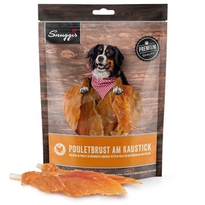 QUALIDOG, QUALIDOG Pouletbrust am Kaustick 300g, Snuggis Pouletbrust am Kaustick für Hunde (300g)