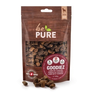 bePure, bePure Goodiez mit Lamm und Kurkuma für Hunde (150g), bePure Goodiez mit Lamm und Kurkuma für Hunde (150g)