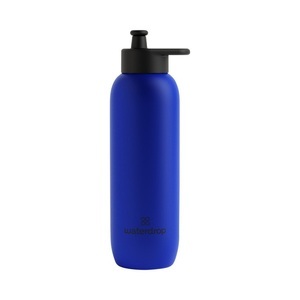 waterdrop, waterdrop Sports Bottle, Blitzblau (1 Stk), waterdrop Sports Bottle, 800ml, Blitzblau (1 Stk)