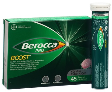 Berocca, Berocca Pro Boost Brausetabletten (45 Stk), Berocca Pro Boost Brausetabletten 45 Stück