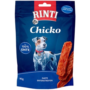 RINTI, Rinti Extra Chicko Ente 90g, Rinti Chicko Ente für Hunde (90g)
