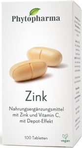 Phytopharma SA, Phytopharma Zink 100 Tabletten, Phytopharma Zink