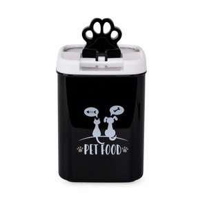 Freezack, Freezack Square Flip Tite Pet Food, Futtercontainer schwarz, 1l (1 Stk)