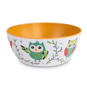 Freezack, Freezack Decal Bowl Owl Hundenapf weiss/gelb, 700 ml (1 Stk)