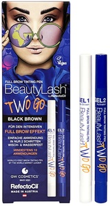 BeautyLash, Full Brow Tinting Pen Two Go - Black Brown, BeautyLash Full Brow Tinting Pen Two Go Black Brown
