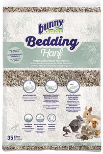 bunnyNATURE, Bunny Bedding Hanf - Sparpaket: 2 x 90 l