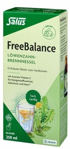 Salus, Salus FreeBalance Löwenzahn-Brennnessel Elixier Bio (250ml), Salus® Freebalance Löwenzahn-Brennnessel Elixier Bio