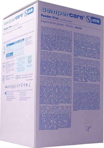 Sempercare, Sempercare Nitrile L steril ungepudert (50x2 Stück), Sempercare Nitrile S steril ungepudert 50 x 2 Stück