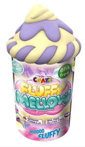 Craze, Craze - Fluffy Melow Zipbag 10g, CRAZE Fluffy Mellow Zipbag Knetmasse (1 Stk)