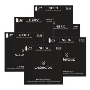 waterdrop, waterdrop Microenergy Nero (6x12 Stk), 