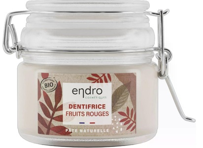 endro cosmétiques, endro cosmétiques Zahnpasta natürlich rote Beeren (100 ml), Endro Zahnpasta Rote Früchte