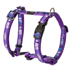 Rogz, Rogz Geschirr Scooter CH M 32-52cm, rogz Fancy Dress Geschirr violett, Bauchlänge 14-16cm (1 Stk)