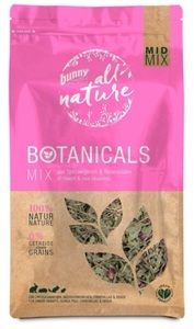 Bunny, Bunny All Nature Botanicals Mix Spitzwegerich 120g, bunny All Nature Botanicals Mix aus Spitzwegerich & Rosenblüten (20g)