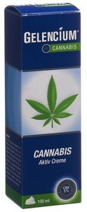 Gelencium, Gelencium Cannabis Aktiv Creme (100 ml), Gelencium Cannabis Aktiv Creme Dispenser 100 ml
