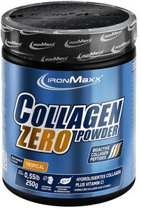 Ironmaxx, IRONMAXX COLLAGEN POWDER ZERO, 250g, Tropical, IronMaxx Collagen Powder Zero Tropical (250g)