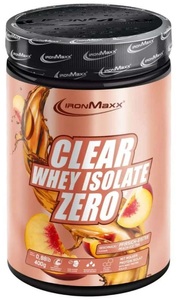 Ironmaxx, IronMaxx Clear Whey Isolate Zero Peach-Ice Tea (400g)