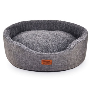 Freezack, Freezack Hundebett Oval Casadei grau XL 64x54x18cm, Freezack Hundebett Oval Casadei grau XL 64x54x18cm