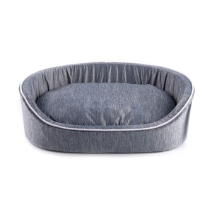 Freezack, Freezack Kühlendes Hundebett Cooling Bed Oval M grau, Freezack Cooling Bed Oval für Hunde, 63x45x18cm (1 Stk)