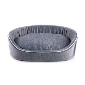 Freezack, Freezack Kühlendes Hundebett Cooling Bed Oval M grau