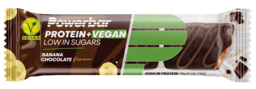 Powerbar, Powerbar Protein+Vegan Banane&Choco Riegel (42g), Powerbar Protein + Vegan Bar Banana Chocolate (42g)