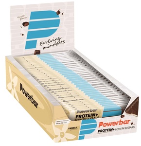 Powerbar, Protein Plus Low Sugar - 16x35g - Vanilla, Protein Plus Low Sugar - 16x35g - Vanilla