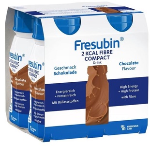 Fresubin, Fresubin Energy Fibre DRINK Schokolade (4x200 ml), Fresubin Energy Fibre Drink Schokolade (4x200ml)