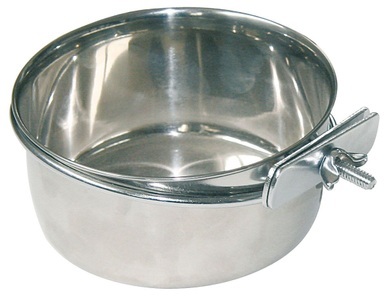 swisspet, swisspet Edelstahlnapf 0.3L, Swisspet Edelstahlnapf mit Schraubbefestigung, 0.3L (1 Stk)