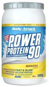 Body Attack, Body Attack Power Protein 90 Banana (1000g)