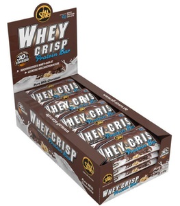 All Stars, All Stars Whey-Crisp Bar Chocolate 25er-Pack, All Stars® Whey Crisp Protein Bar Chocolate