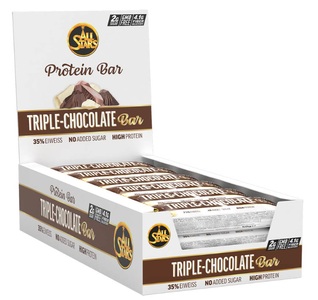 All Stars, Protein Bar - 18x50g - Triple Chocolate, Protein Bar - 18x50g - Triple Chocolate