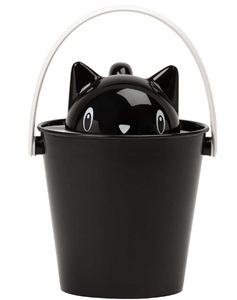 United Pets, United Pets Aufbewahrungsbox Crick für Hundefutter schwarz, 20x20x28cm (1 Stk), United Pets Aufbewahrungsbox Crick für Katzenfutter schwarz, 20x20x28cm (1 Stk)