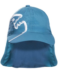 iq-uv, iq-uv UV Schutz Cap Bites mit Nackenschutz Kinder recycelt, blau (1 Stk), iq-uv UV Schutz Cap Bites mit Nackenschutz Kinder recycelt, blau (1 Stk)