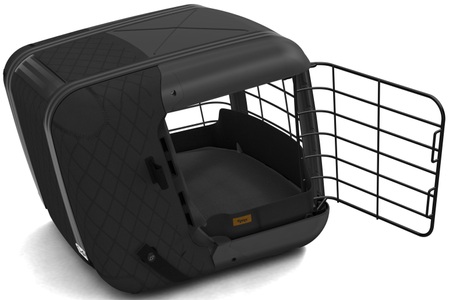 4pets, 4pets Transportbox Auto Caree Black Series, 4pets Transportbox Caree schwarz