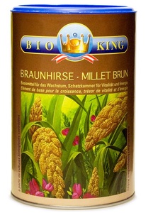 BioKing, BioKing Braunhirsevollwertpulver (500 g), BioKing Braunhirsevollwertpulver (500g)