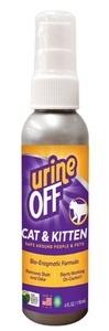 Kerbl, KERBL UrineOff Spray Katze, UrineOff Cat & Kitten Geruchs- und Fleckenentferner (118ml)