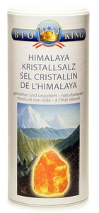 BioKing, BioKing Salzstreuer Kristallsalz (250 g), BioKing Salzstreuer Himalaya Kristallsalz (250g)