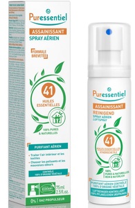 Puressentiel, Puressentiel AIR CARE SPRAY 41 Ätherische Öl, Puressentiel Luftspray reinigend (75ml)