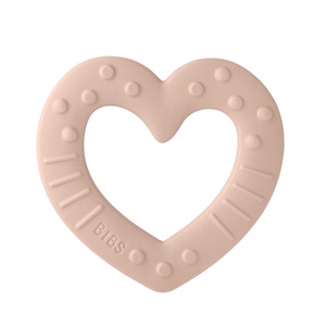 BIBS, BIBS Baby Bitie Beissring Heart Blush (1 Stk), BIBS Baby Bitie Beissring Heart Blush (1 Stk)