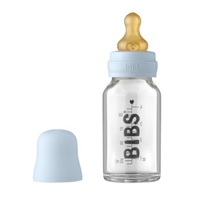 BIBS, BIBS Babyflasche Complete Set 110 ml, Baby Blue