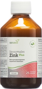 Sanasis AG, Sanasis Zink Plus liposomal 250 ml, sanasis Zink PLUS liposomal
