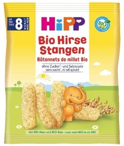 Hipp, Hipp Bio Hirse-Stangen (30g), Hipp Bio Hirse-Stangen (30g)