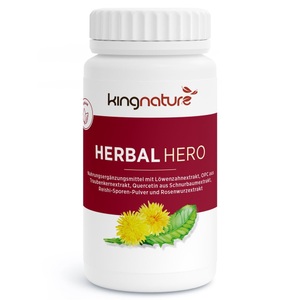 kingnature AG, Kingnature Herbal Hero Kapseln 60 Stück, Kingnature Herbal Hero Kaps Ds 60 Stk